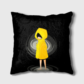 Подушка 3D с принтом Little Nightmares с Зажигалкой в городе Новоалтайск, наволочка – 100% полиэстер, наполнитель – холлофайбер (легкий наполнитель, не вызывает аллергию). | состоит из подушки и наволочки. Наволочка на молнии, легко снимается для стирки | games | little nightmares | доктор | игра | игрок | литл найтмерс | моно | охотник | повар | призрак | руки | сказка | страшилка | страшный сон | темнота | хорор | хоррор | шестая