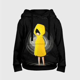 Детская толстовка 3D с принтом Little Nightmares с Зажигалкой в городе Новоалтайск, 100% полиэстер | двухслойный капюшон со шнурком для регулировки, мягкие манжеты на рукавах и по низу толстовки, спереди карман-кенгуру с мягким внутренним слоем | games | little nightmares | доктор | игра | игрок | литл найтмерс | моно | охотник | повар | призрак | руки | сказка | страшилка | страшный сон | темнота | хорор | хоррор | шестая