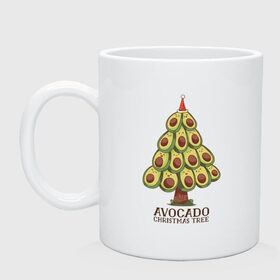 Кружка керамическая с принтом Avocado Christmas Tree в городе Новоалтайск, керамика | объем — 330 мл, диаметр — 80 мм. Принт наносится на бока кружки, можно сделать два разных изображения | claus | cute | nature | new year | santa | tree | авокадо | адвокадо | дед мороз | дед отмороз | ёлка | ель | из авокадо | колпак | косточка | милота | милые авокадо | новый год | прикол | природа | рождественское дерево