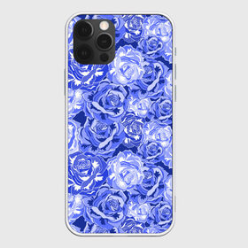 Чехол для iPhone 12 Pro Max с принтом Голубые и синие розы в городе Новоалтайск, Силикон |  | blue | flora | floral | flower | flowers | romantic | rose | roses | violet | букет роз | букет цветов | бутон | бутоны | день женщин | для девушек | для женщин | женский день | праздник | роза | романтика | садовая роза | флора