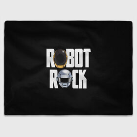 Плед 3D с принтом Robot Rock в городе Новоалтайск, 100% полиэстер | закругленные углы, все края обработаны. Ткань не мнется и не растягивается | cyberpunk | daft | daftpunk | electronic | get | guy | guy manuel | human | lucky | music | punk | robot | rock | thomas | дафт | дафтпанк | киберпанк | музыка | ню диско | панк | робот | рок | техно | томас | электро | электроник рок