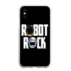 Чехол для iPhone XS Max матовый с принтом Robot Rock в городе Новоалтайск, Силикон | Область печати: задняя сторона чехла, без боковых панелей | cyberpunk | daft | daftpunk | electronic | get | guy | guy manuel | human | lucky | music | punk | robot | rock | thomas | дафт | дафтпанк | киберпанк | музыка | ню диско | панк | робот | рок | техно | томас | электро | электроник рок