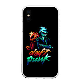Чехол для iPhone XS Max матовый с принтом Daft Punk в городе Новоалтайск, Силикон | Область печати: задняя сторона чехла, без боковых панелей | cyberpunk | daft | daftpunk | electronic | get | guy | guy manuel | human | lucky | music | punk | robot | rock | thomas | дафт | дафтпанк | киберпанк | музыка | ню диско | панк | робот | рок | техно | томас | электро | электроник рок