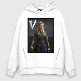 Мужское худи Oversize хлопок с принтом Викинги Лагерта | Vikings Lagertha (Z) в городе Новоалтайск, френч-терри — 70% хлопок, 30% полиэстер. Мягкий теплый начес внутри —100% хлопок | боковые карманы, эластичные манжеты и нижняя кромка, капюшон на магнитной кнопке | lagerta | lagertha | lodbrok | normanni | ragnarr | viking | vikingar | vikingene | vikinger | vikings | вальгала | вальгалла | вальхала | вальхалла | варяги | викинг | викинги | конанг | конунг | лагерта | лодброк | норман | рагнар