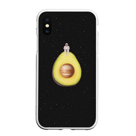Чехол для iPhone XS Max матовый с принтом Космокадо в городе Новоалтайск, Силикон | Область печати: задняя сторона чехла, без боковых панелей | avocado | drift | drifting | fruits | galaxy | milky | moon | planet | plant | ship | space | spaceship | star | suit | to | way | авокадо | галактика | звезда | корабль | космический | космонавт | космос | луна | млечный | планета | путь | растение | ска