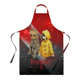 Фартук 3D с принтом Little Nightmares 2 в городе Новоалтайск, 100% полиэстер | общий размер — 65 х 85 см, ширина нагрудника — 26 см, горловина — 53 см, длина завязок — 54 см, общий обхват в поясе — 173 см. Принт на завязках и на горловине наносится с двух сторон, на основной части фартука — только с внешней стороны | little nightmares | игра | страшилка | страшная игра | ужас | хоррор