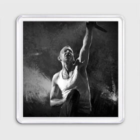 Магнит 55*55 с принтом LINKIN PARK в городе Новоалтайск, Пластик | Размер: 65*65 мм; Размер печати: 55*55 мм | Тематика изображения на принте: bennington | chester | linkin park | rock | беннингтон | линкин парк | рок | честер