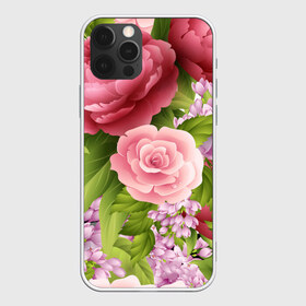 Чехол для iPhone 12 Pro Max с принтом ЦВЕТЫ / FLOWERS / 8 МАРТА в городе Новоалтайск, Силикон |  | chery | flowers | japan | roses | sakura | вишня | растения | розы | ромашка | сакура | тюльпаны | цветы | цветы сакуры | япония
