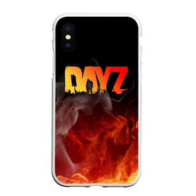 Чехол для iPhone XS Max матовый с принтом DAYZ / ДЕЙЗИ в городе Новоалтайск, Силикон | Область печати: задняя сторона чехла, без боковых панелей | apocalypse | dayz | game | апокалипсис | дейзи | игра