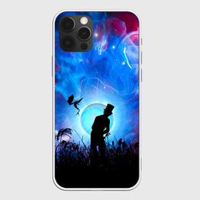 Чехол для iPhone 12 Pro Max с принтом Фантазия: фея и шляпник в городе Новоалтайск, Силикон |  | красота | луна | ночь | фантазия | фея | шляпник