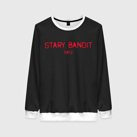 Женский свитшот 3D с принтом Stary Bandit в городе Новоалтайск, 100% полиэстер с мягким внутренним слоем | круглый вырез горловины, мягкая резинка на манжетах и поясе, свободная посадка по фигуре | balota | bambi | bandit | berezino | cherno | dance | day | electro | friendly | kalinka | killer | pavlovo | skalisty | stary | tisy | z | zeleno | zombie | день | з | зет | зомби | зэт