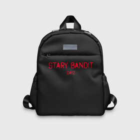 Детский рюкзак 3D с принтом Stary Bandit в городе Новоалтайск, 100% полиэстер | лямки с регулируемой длиной, сверху петелька, чтобы рюкзак можно было повесить на вешалку. Основное отделение закрывается на молнию, как и внешний карман. Внутри дополнительный карман. По бокам два дополнительных кармашка | balota | bambi | bandit | berezino | cherno | dance | day | electro | friendly | kalinka | killer | pavlovo | skalisty | stary | tisy | z | zeleno | zombie | день | з | зет | зомби | зэт