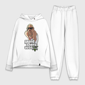 Женский костюм хлопок Oversize с принтом Grand Theft Auto девчонка в городе Новоалтайск,  |  | 4 | 5 | five | games | grand theft auto | gta | gta v | los santos | online | rockstar | san andreas | великое авто воровство | гта | гташка | игры | логотип | лос сантос | майкл | мафия | ограбление | онлайн | пеф | рокстар | сан андреас |