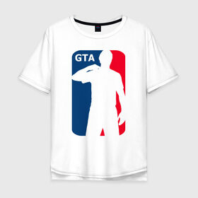 Мужская футболка хлопок Oversize с принтом NBA | GTA в городе Новоалтайск, 100% хлопок | свободный крой, круглый ворот, “спинка” длиннее передней части | 4 | 5 | five | games | grand theft auto | gta | gta v | los santos | online | rockstar | san andreas | великое авто воровство | гта | гташка | игры | логотип | лос сантос | майкл | мафия | ограбление | онлайн | пеф | рокстар | самп | сан андреас 