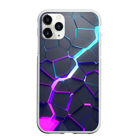 Чехол для iPhone 11 Pro матовый с принтом НЕОНОВЫЙ РАЗЛОМ | 3Д РАЗЛОМ в городе Новоалтайск, Силикон |  | Тематика изображения на принте: 3d | 3д | among as | counter strike | csgo | dota | lol | neon | rift | wow | абстракт | амонг ас | броня | геометрия | дота | камни | кс го | кубики | неон | неоновый | пластик | плиты | разлом | розовый | скин | сталь | текстура | фи