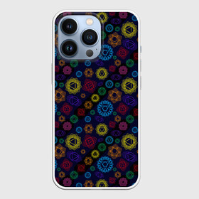 Чехол для iPhone 13 Pro с принтом Чакры в городе Новоалтайск,  |  | Тематика изображения на принте: аум | брахма | будда | буддист | веган | вишну | ганеша | гимнастика | индиго | индуизм | инь янь | йога | лотос | мантра | медитация | нирвана | ом | просветление | психоделика | санскрит | третий глаз