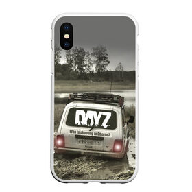Чехол для iPhone XS Max матовый с принтом DAYZ | ДЕЙЗИ (Z) в городе Новоалтайск, Силикон | Область печати: задняя сторона чехла, без боковых панелей | Тематика изображения на принте: apocalypse | arma 2 | dayz | game | survival horror | zombie | апокалипсис | арма | арма 2 | дейзи | зомби | зомби апокалипсисом | игра | мертвецы | симулятор выживания | ходячик мертвецы