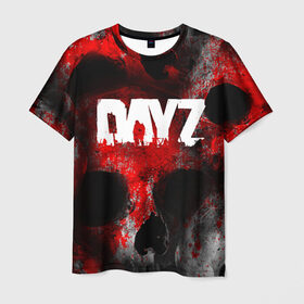 Мужская футболка 3D с принтом DAYZ BLOOD | ДЕЙЗИ КРОВЬ (Z) в городе Новоалтайск, 100% полиэфир | прямой крой, круглый вырез горловины, длина до линии бедер | apocalypse | arma 2 | dayz | game | survival horror | zombie | апокалипсис | арма | арма 2 | дейзи | зомби | зомби апокалипсисом | игра | мертвецы | симулятор выживания | ходячик мертвецы