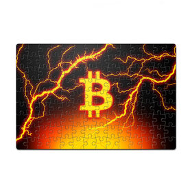 Пазл магнитный 126 элементов с принтом БИТКОИН МОЛНИЯ | BITCOIN в городе Новоалтайск, полимерный материал с магнитным слоем | 126 деталей, размер изделия —  180*270 мм | Тематика изображения на принте: bitcoin | blockchain | btc | cardano | crypto | ethereum | polkadot | tether | xrp | бинанс | биткоин | блокчейн | валюта | деньги | криптовалюта | майнер | майнинг | цифровая валюта | цифровое золото | эфир