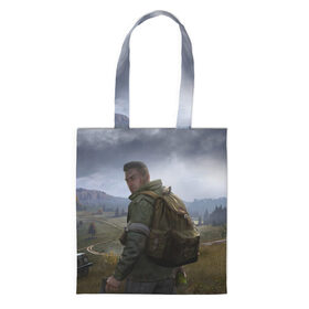 Шоппер 3D с принтом DAYZ POSTER | ДЕЙЗИ ПОСТЕР (Z) в городе Новоалтайск, 100% полиэстер | Плотность: 200 г/м2; Размер: 34×35 см; Высота лямок: 30 см | apocalypse | arma 2 | dayz | game | survival horror | zombie | апокалипсис | арма | арма 2 | дейзи | зомби | зомби апокалипсисом | игра | мертвецы | симулятор выживания | ходячик мертвецы