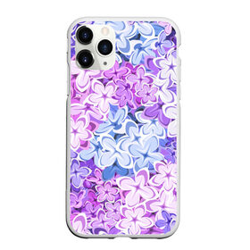 Чехол для iPhone 11 Pro Max матовый с принтом СИРЕНЬ | ЦВЕТЫ | LILAC в городе Новоалтайск, Силикон |  | Тематика изображения на принте: lilac | бабочки | весна | лето | лист | листья | растение | растения | сирень | цветок | цветочки | цветы