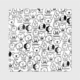 Магнит виниловый Квадрат с принтом BTS | BT21 в городе Новоалтайск, полимерный материал с магнитным слоем | размер 9*9 см, закругленные углы | army | bangtan boys | bt21 | bts | bts stickers | chimmy | cooky | k pop | koya | mang | monster | rap monster | rapmon | rj | rm | shooky | tata | van | бтс | ви | джей хоуп | джонгук | кейпоп | реп монстр | стикеры bts | сюга | чимин | чин