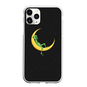 Чехол для iPhone 11 Pro матовый с принтом Alien Chilling в городе Новоалтайск, Силикон |  | 51 | abduction | alien | area | believe | chill | circles | cow | crop | flying | galaxy | moon | saucer | ship | space | галтика | зона | корабль | корова | космос | круг | круги | летающая | луна | на | отдых | полях | пришелец | тарелка