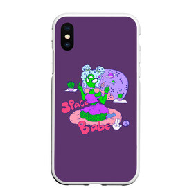 Чехол для iPhone XS Max матовый с принтом Space Babe в городе Новоалтайск, Силикон | Область печати: задняя сторона чехла, без боковых панелей | 51 | abduction | alien | area | babe | believe | circles | cow | crop | flying | galaxy | moon | saucer | ship | space | галтика | девушка | женщина | зона | корабль | корова | космическая | космос | круг | круги | летающая | луна | на | полях