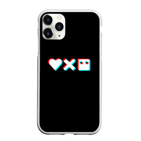 Чехол для iPhone 11 Pro матовый с принтом Любовь, смерть и роботы в городе Новоалтайск, Силикон |  | 3d | 3д | love death and robots | иконка | кибер | логотип | любовь | мультик | нетфликс | подарок | робот | сериал | символ | черный