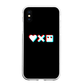 Чехол для iPhone XS Max матовый с принтом Любовь, смерть и роботы в городе Новоалтайск, Силикон | Область печати: задняя сторона чехла, без боковых панелей | Тематика изображения на принте: 3d | 3д | love death and robots | иконка | кибер | логотип | любовь | мультик | нетфликс | подарок | робот | сериал | символ | черный