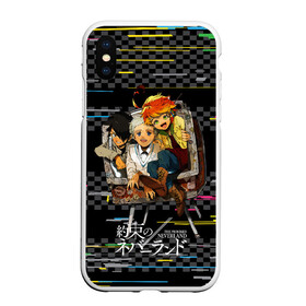 Чехол для iPhone XS Max матовый с принтом Обещанный Неверленд в городе Новоалтайск, Силикон | Область печати: задняя сторона чехла, без боковых панелей | Тематика изображения на принте: yakusoku no neverland | аниме | аниме персонаж | анимесериал | бесконечное лето | грейс филд | норман | обещанная страна грёз | обещанный неверленд | эмма