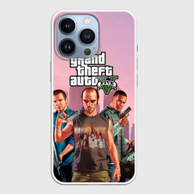 Чехол для iPhone 13 Pro с принтом Персонажи ГТА 5 в городе Новоалтайск,  |  | 4 | 5 | five | games | grand theft auto | gta | gta v | los santos | online | rockstar | san andreas | великое авто воровство | гта | гташка | игры | логотип | лос сантос | майкл | мафия | ограбление | онлайн | пеф | рокстар | самп | сан андреас 