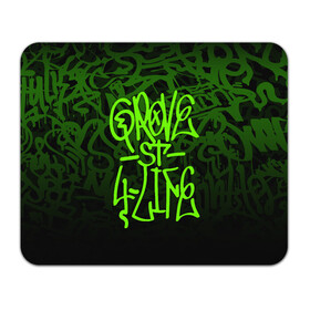 Коврик для мышки прямоугольный с принтом ГТА | GTA | GROVE STREET 4 LIF в городе Новоалтайск, натуральный каучук | размер 230 х 185 мм; запечатка лицевой стороны | grand theft auto | grove street | grove street 4 life | gta | gta 4 | gta 5 | gta sa | gta v | gta vice city | samp | san andreas | vice city | грув стрит | игры | самп | сан андреас