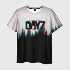 Мужская футболка 3D с принтом DayZ Standalone | Дейз лес в городе Новоалтайск, 100% полиэфир | прямой крой, круглый вырез горловины, длина до линии бедер | day | dayz | horror | survival | z | дейз | лес | проволка | проволока