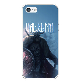 Чехол для iPhone 5/5S матовый с принтом Valheim в городе Новоалтайск, Силикон | Область печати: задняя сторона чехла, без боковых панелей | drakkar | valhalla | valheim | viking | vikings | валхэйм | вальгала | вальхала | вальхейм | викинг | викинги | драккар