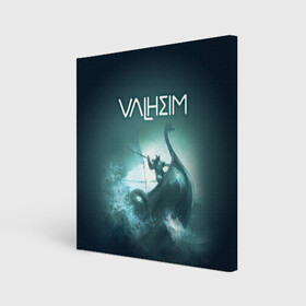 Холст квадратный с принтом Valheim в городе Новоалтайск, 100% ПВХ |  | drakkar | valhalla | valheim | viking | vikings | валхэйм | вальгала | вальхала | вальхейм | викинг | викинги | драккар