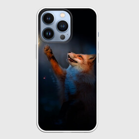 Чехол для iPhone 13 Pro с принтом Лиса и огонек в городе Новоалтайск,  |  | fox | foxy | животное | звери | лиса | лисенок | лисичка | милая | рыжая | фокс