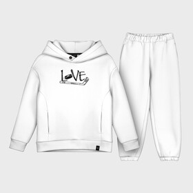Детский костюм хлопок Oversize с принтом Я люблю хоккей в городе Новоалтайск,  |  | champion | game | hockey | hokkey | love | sport | брату | игры | клуб | клюшка | кхл | лав | лед | люблю | мужу | нхл | подарок | спорт | сыну | тренер | фанат | хокей | хоккеист | хоккеисты | хоккей | хоккейный спорт