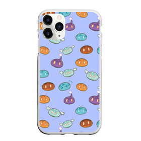 Чехол для iPhone 11 Pro матовый с принтом Genshin impact Slimes в городе Новоалтайск, Силикон |  | genshin | genshin impact | slime | геншин | геншин импакт | паттерн | слаймы