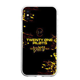 Чехол для iPhone XS Max матовый с принтом TWENTY ONE PILOTS TOP. в городе Новоалтайск, Силикон | Область печати: задняя сторона чехла, без боковых панелей | 21 pilots | blurryface | fbr | fueled by ramen | fueledbyramen | heathens | heavydirtysoul | josh dun | music | music video | official | stressed out | top | tp | trench | twenty one pilots | twentyonepilots | tyler joseph 
