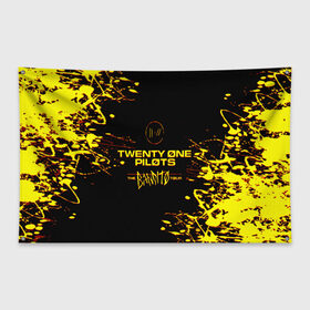 Флаг-баннер с принтом TWENTY ONE PILOTS TOP. в городе Новоалтайск, 100% полиэстер | размер 67 х 109 см, плотность ткани — 95 г/м2; по краям флага есть четыре люверса для крепления | 21 pilots | blurryface | fbr | fueled by ramen | fueledbyramen | heathens | heavydirtysoul | josh dun | music | music video | official | stressed out | top | tp | trench | twenty one pilots | twentyonepilots | tyler joseph 