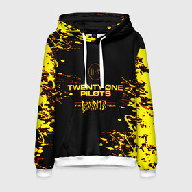 Мужская толстовка 3D с принтом TWENTY ONE PILOTS TOP. в городе Новоалтайск, 100% полиэстер | двухслойный капюшон со шнурком для регулировки, мягкие манжеты на рукавах и по низу толстовки, спереди карман-кенгуру с мягким внутренним слоем. | 21 pilots | blurryface | fbr | fueled by ramen | fueledbyramen | heathens | heavydirtysoul | josh dun | music | music video | official | stressed out | top | tp | trench | twenty one pilots | twentyonepilots | tyler joseph 
