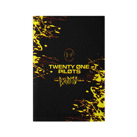Обложка для паспорта матовая кожа с принтом TWENTY ONE PILOTS TOP. в городе Новоалтайск, натуральная матовая кожа | размер 19,3 х 13,7 см; прозрачные пластиковые крепления | 21 pilots | blurryface | fbr | fueled by ramen | fueledbyramen | heathens | heavydirtysoul | josh dun | music | music video | official | stressed out | top | tp | trench | twenty one pilots | twentyonepilots | tyler joseph 