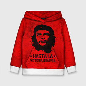 Детская толстовка 3D с принтом CHE GUEVARA | ЧЕ ГЕВАРА в городе Новоалтайск, 100% полиэстер | двухслойный капюшон со шнурком для регулировки, мягкие манжеты на рукавах и по низу толстовки, спереди карман-кенгуру с мягким внутренним слоем | anarchy | che | che guevara | comandante | hasta la victoria siempre | анархия | гевара | до победы всегда | историческая личность | комунист | куба | революция | социализм | фидель кастро | че | че гевара | эрнесто