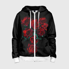 Детская толстовка 3D на молнии с принтом ROSES РОЗЫ в городе Новоалтайск, 100% полиэстер |  манжеты и пояс оформлены широкой мягкой резинкой, двухслойный капюшон со шнурком для регулировки, спереди карманы и застежка-молния
 | Тематика изображения на принте: 8 | day | flowers | girl | girlfriend | girls | granny | love | lovers | march | mommy | moms | roses | women | womens | бабуля | бабушка | девушка | девушки | день | жена | женский | женщина | любовь | мама | мамуля | марта | розы | сестра | си