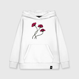 Детская толстовка хлопок с принтом КРАСНЫЙ ЦВЕТОК RED FLOWER в городе Новоалтайск, 100% хлопок | Круглый горловой вырез, эластичные манжеты, пояс, капюшен | Тематика изображения на принте: 8 | day | flowers | girl | girlfriend | girls | granny | love | lovers | march | mommy | moms | roses | women | womens | бабуля | бабушка | девушка | девушки | день | жена | женский | женщина | любовь | мама | мамуля | марта | розы | сестра | си