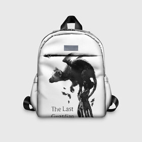 Детский рюкзак 3D с принтом the last guardian в городе Новоалтайск, 100% полиэстер | лямки с регулируемой длиной, сверху петелька, чтобы рюкзак можно было повесить на вешалку. Основное отделение закрывается на молнию, как и внешний карман. Внутри дополнительный карман. По бокам два дополнительных кармашка | game | the last guardian | игра | компьютерная игра | последний хранитель