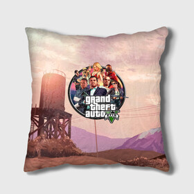 Подушка 3D с принтом Grand Theft Auto 5 персонажи в городе Новоалтайск, наволочка – 100% полиэстер, наполнитель – холлофайбер (легкий наполнитель, не вызывает аллергию). | состоит из подушки и наволочки. Наволочка на молнии, легко снимается для стирки | 4 | 5 | five | games | grand theft auto | gta | gta v | los santos | online | rockstar | san andreas | великое авто воровство | гта | гташка | игры | логотип | лос сантос | майкл | мафия | ограбление | онлайн | пеф | рокстар | самп | сан андреас 