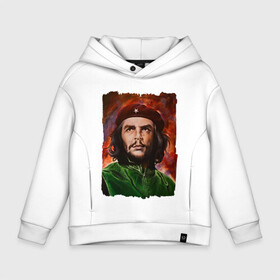 Детское худи Oversize хлопок с принтом CHE GUEVARA | ЧЕ ГЕВАРА в городе Новоалтайск, френч-терри — 70% хлопок, 30% полиэстер. Мягкий теплый начес внутри —100% хлопок | боковые карманы, эластичные манжеты и нижняя кромка, капюшон на магнитной кнопке | anarchy | che | che guevara | comandante | hasta la victoria siempre | анархия | гевара | до победы всегда | историческая личность | комунист | куба | революция | социализм | фидель кастро | че | че гевара | эрнесто