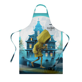 Фартук 3D с принтом Little Nightmares 2 в городе Новоалтайск, 100% полиэстер | общий размер — 65 х 85 см, ширина нагрудника — 26 см, горловина — 53 см, длина завязок — 54 см, общий обхват в поясе — 173 см. Принт на завязках и на горловине наносится с двух сторон, на основной части фартука — только с внешней стороны | little nightmares | страшилка | страшная игра | ужас | хоррор